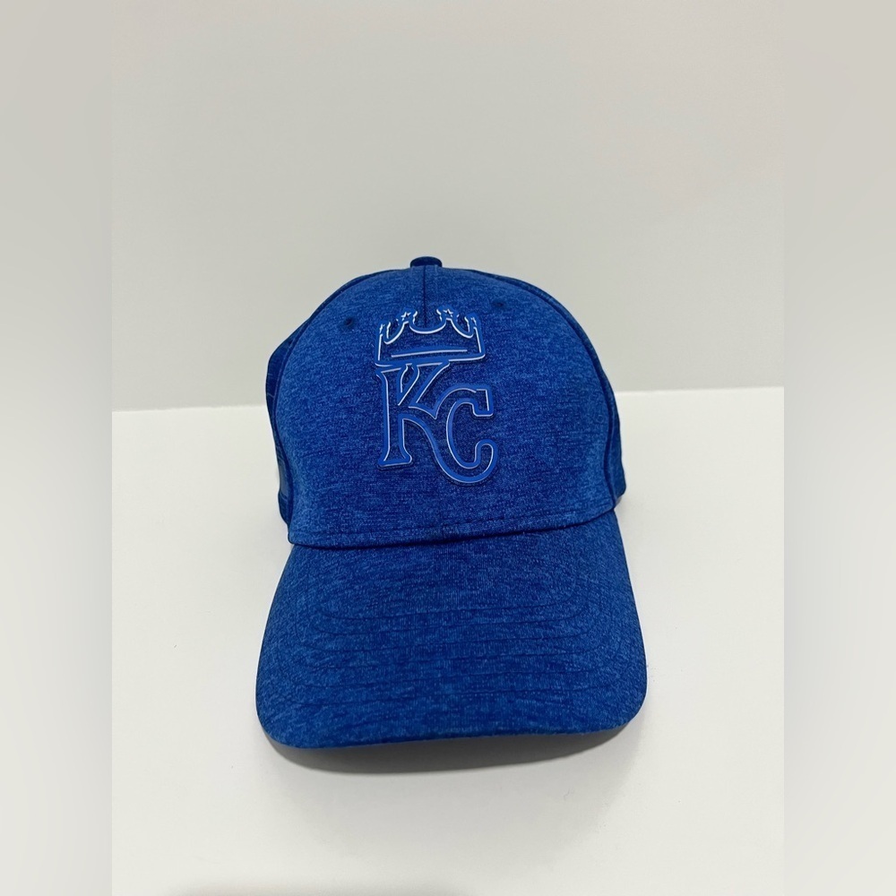 New Era Kansas City Royals blue fitted baseball hat child youth
